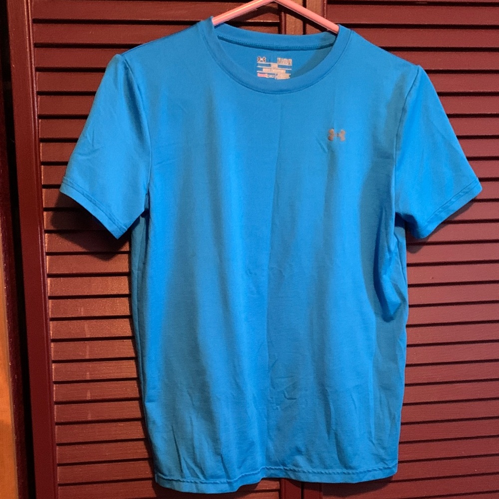 Under Armour Youth Bright Blue Short Sleeve Tee